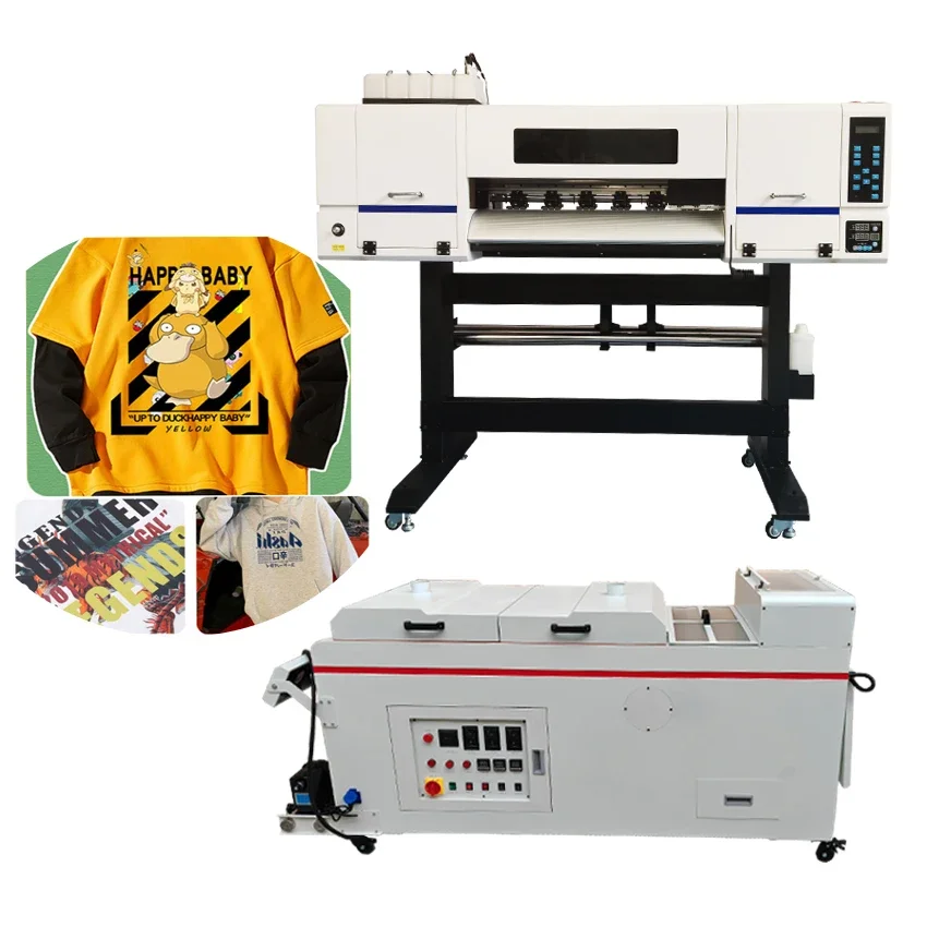 A1 60cm 24inch printing width DTF printer two I3200 heads dtf printer 60cm printing machine