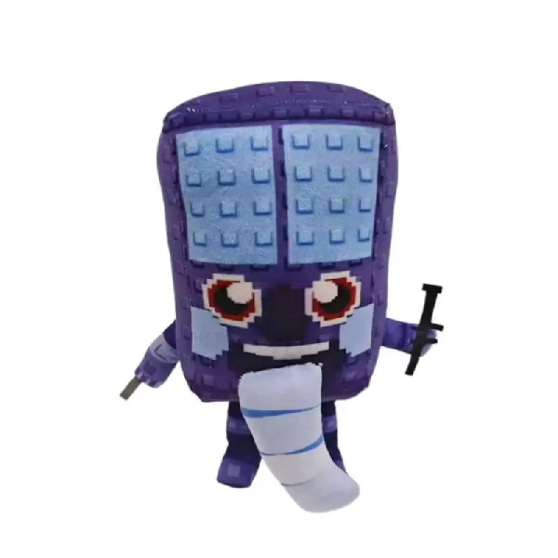 NEW Steal A Brainrot Esok Sekolah Plush Hot Game Peripheral Plushie No. 9 House Stuffed Doll Toy Gamer Fans  Cute Cartoon toy G