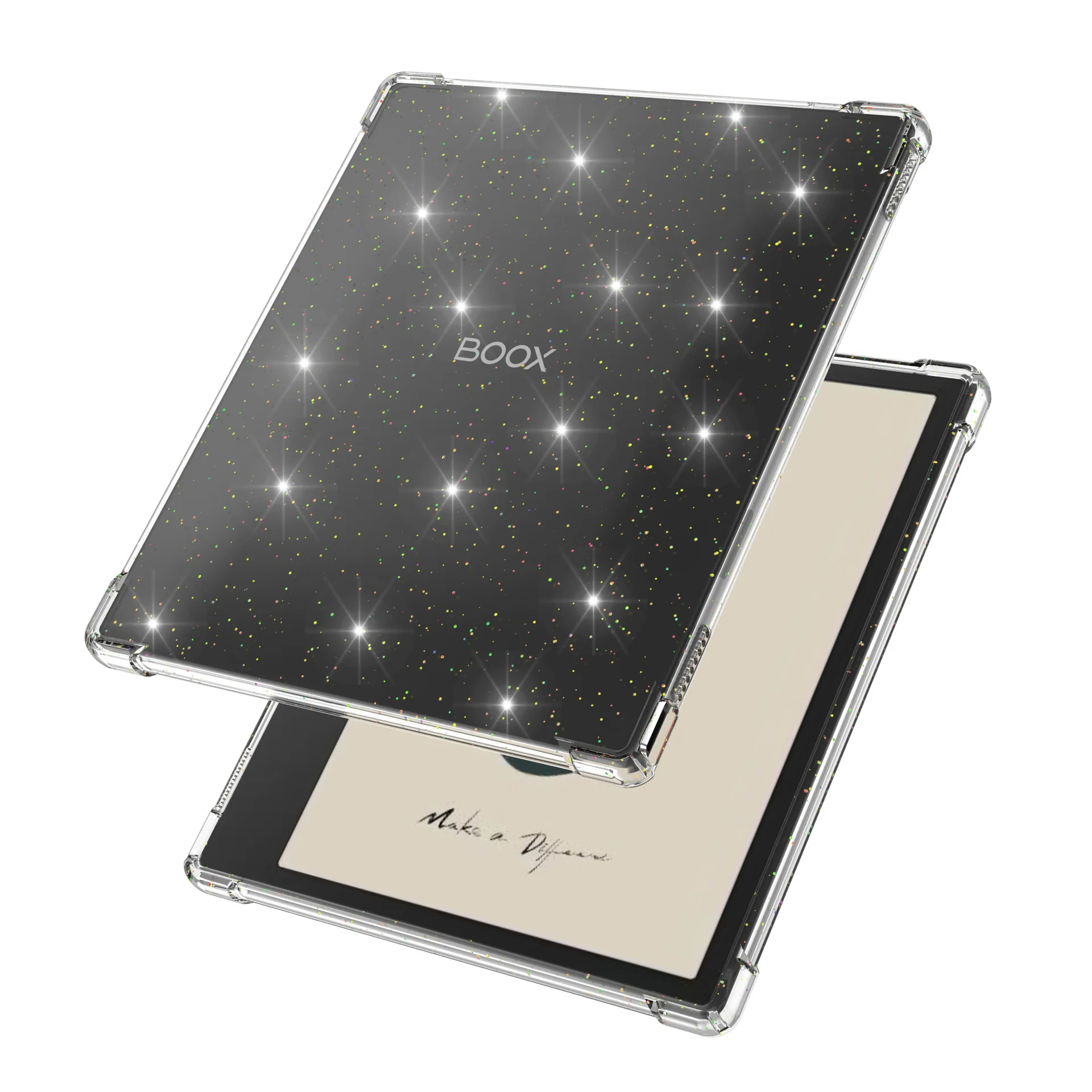 Glittering Soft TPU Back Case For Onyx Boox Go 7 Go Color 7 Gen 2 Leaf 3 C 2 Paga Raphael 2 Galileo 3 Shockproof Cover 7