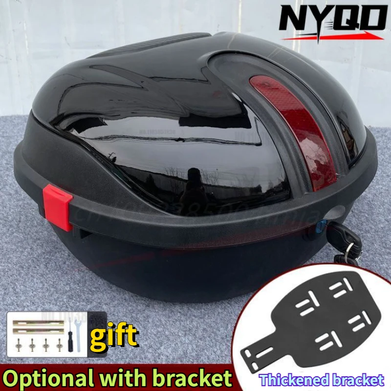 دراجة نارية مربع خلفي سكوتر كهربائي الجذع العالمي ل يادي إيما صندوق تخزين بطارية الدراجة الخلفية مسند الظهر الجذع العلوي
