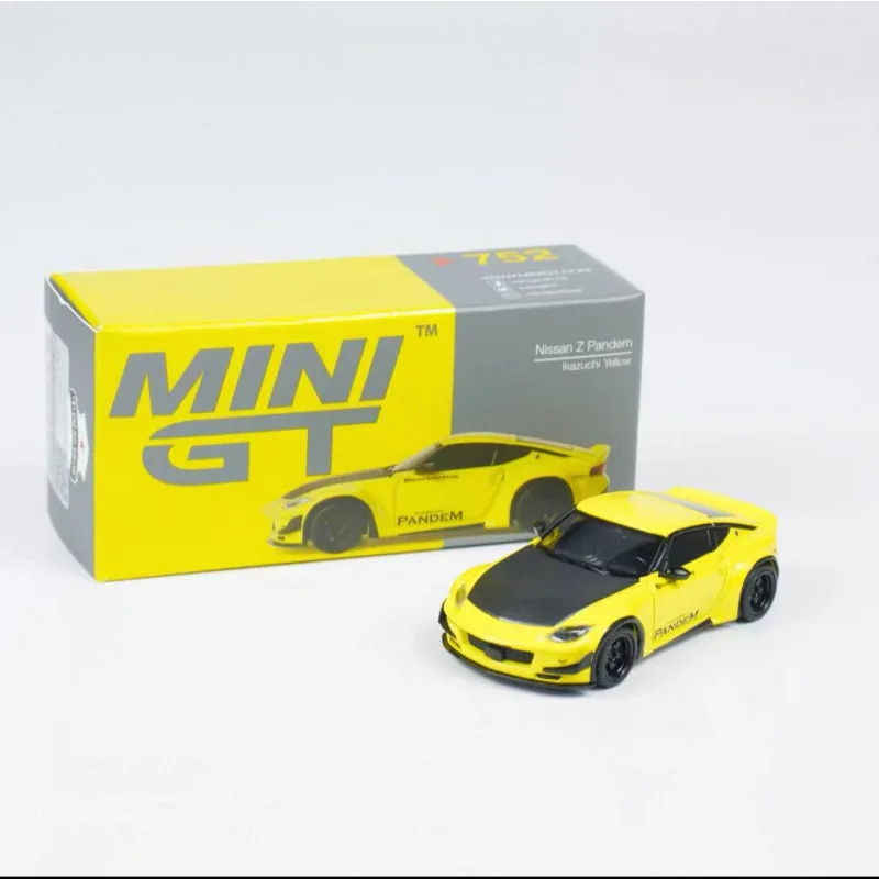 MINIGT 1:64 Lamborghini Bugatti Pagani BMW McLaren Nissan Alloy Diecast Car Model In Stock Collection, Adult Collectible.