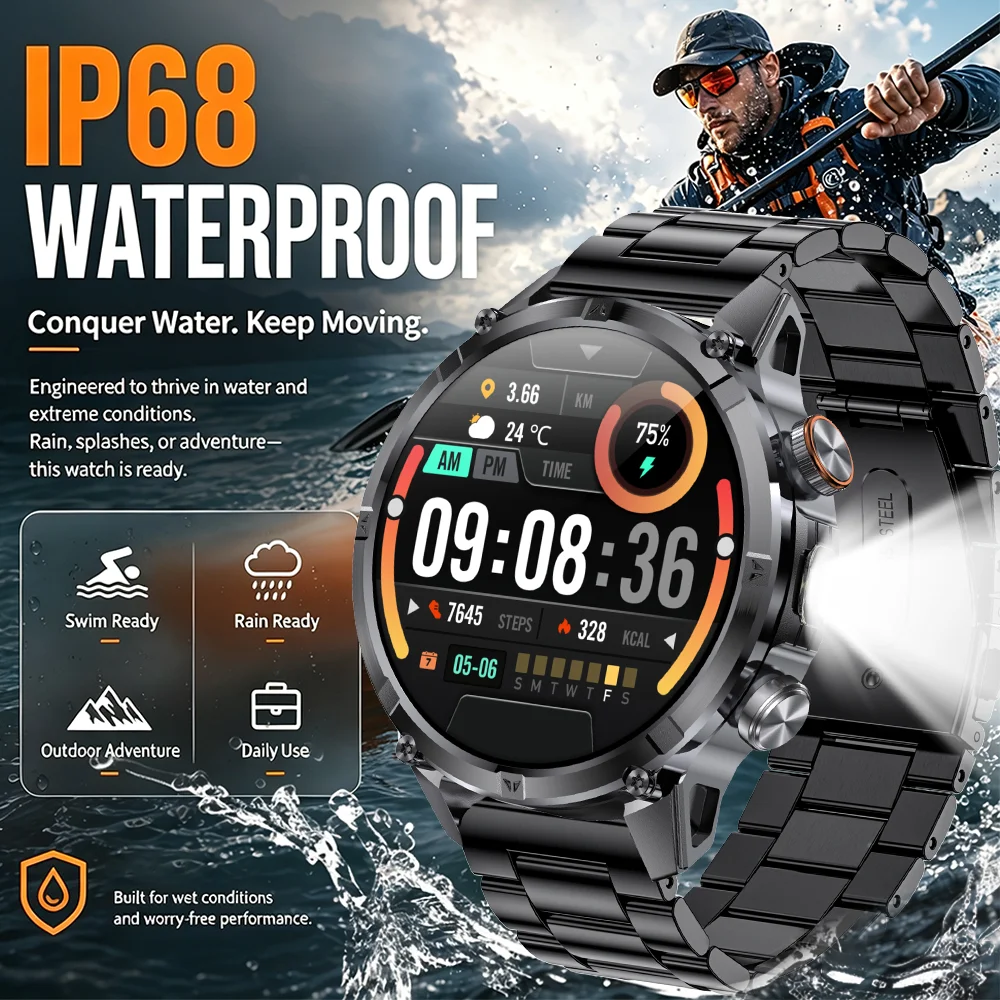 2026 Neue 1400mAh Smartwatch m – Outdoor Adventure Wear Bewertung und Preis