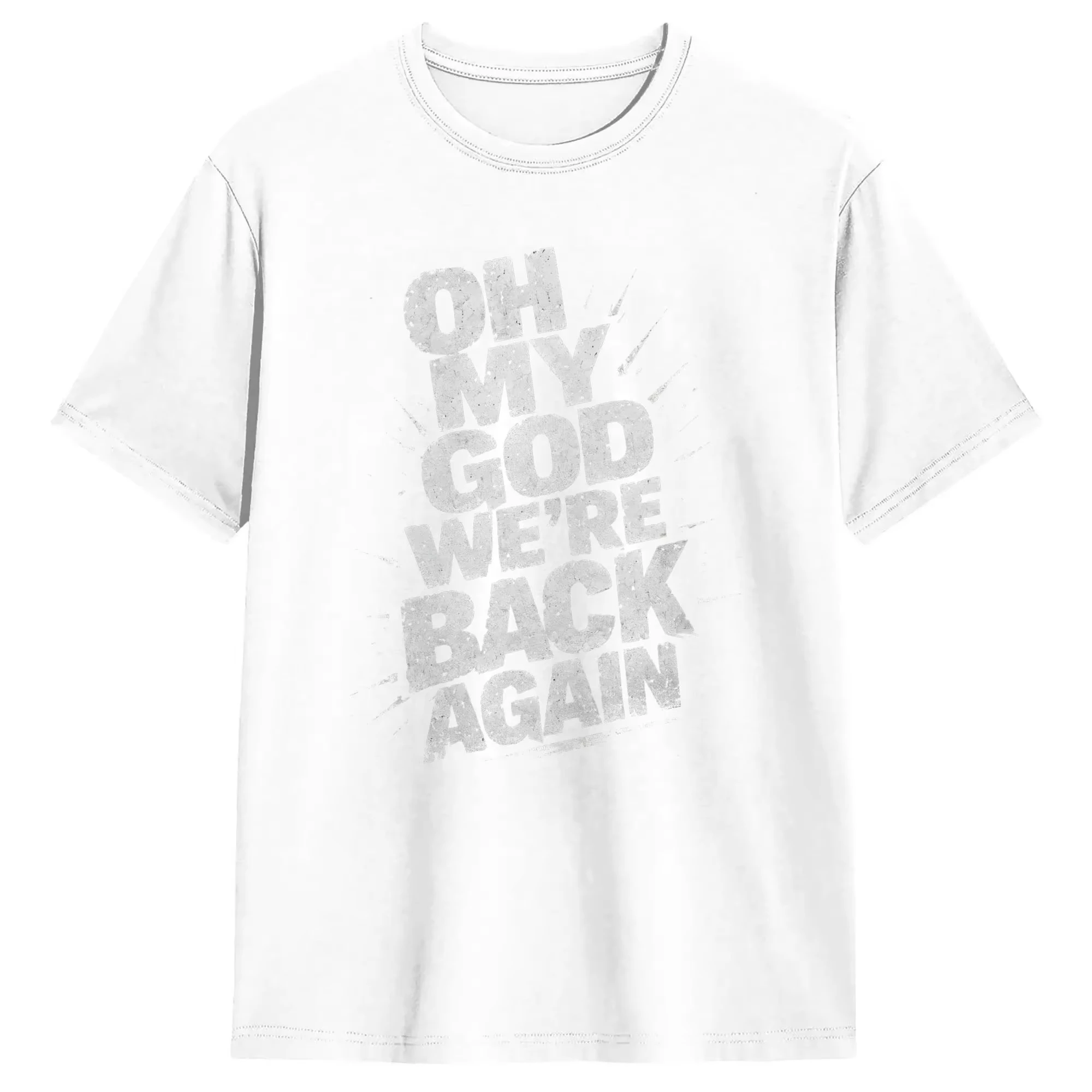 2026 New Men's Backstreets Boy T Shirts OH MY GOD WE'RE BACK AGAIN  Cotton Clothing Awesome Short Sleeve