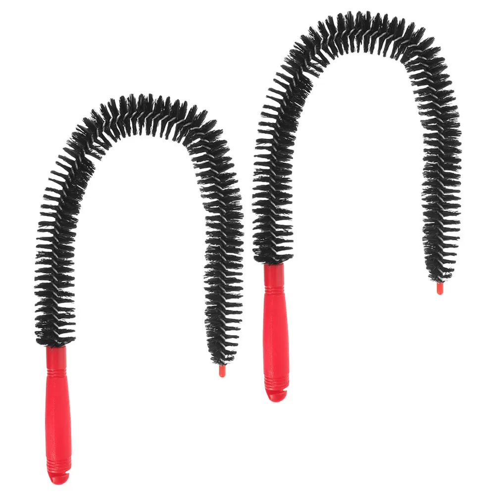 

2 Pcs Cleaning Brush for Air Conditioner Washing Machine Pipes Bottle Vase Kitchen Extendable Nylon Multifunctional