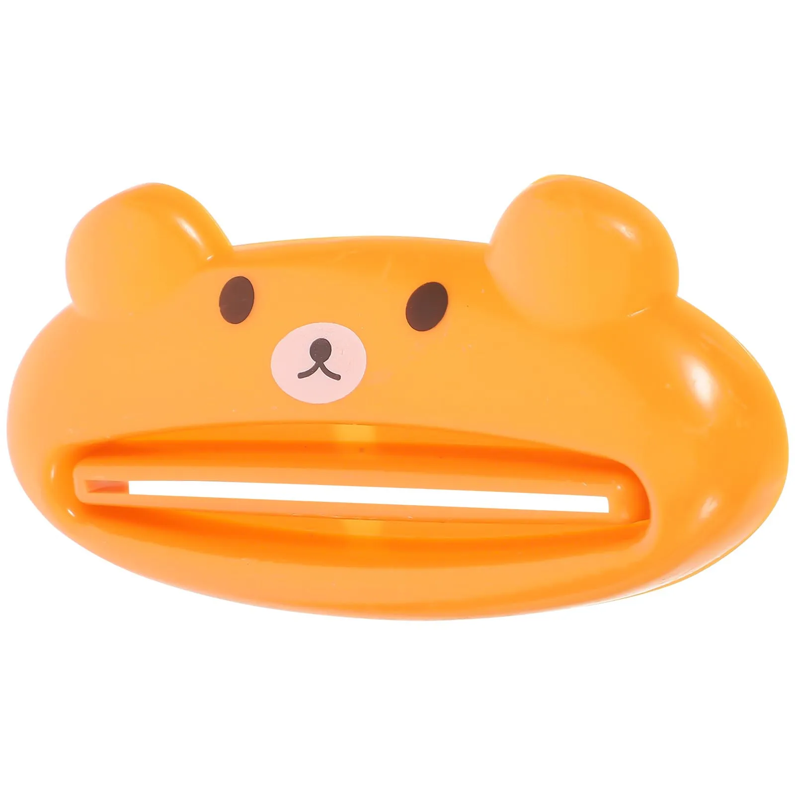 لا نفايات الكرتون الحيوان معجون الأسنان عصارة موزع حامل قصاصة سهلة الضغط للأطفال والأسرة معجون الأسنان موزع #2