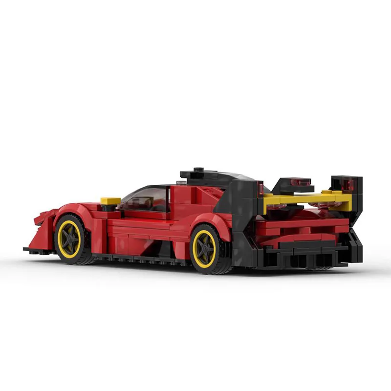 Super auto Modell Ferraried 499p Rot Modell Roadsters Bausteine Ziegel Spielzeug Kind Geschenk Baustein kinder Spielzeug