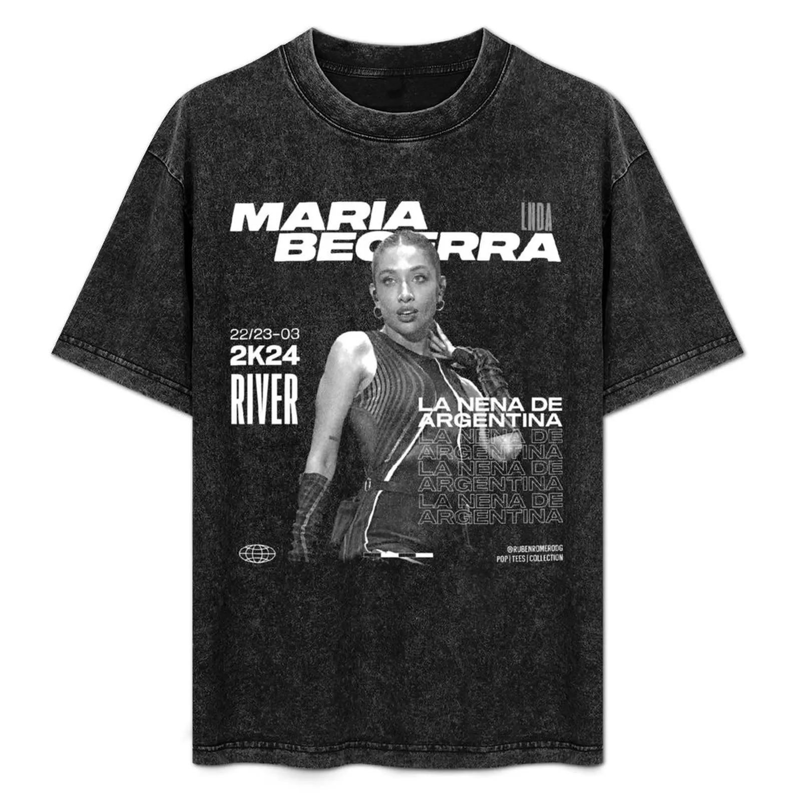 

Maria Becerra #01 T-Shirt plus size clothes tees graphic t shirts customs design your own sweat shirts, men