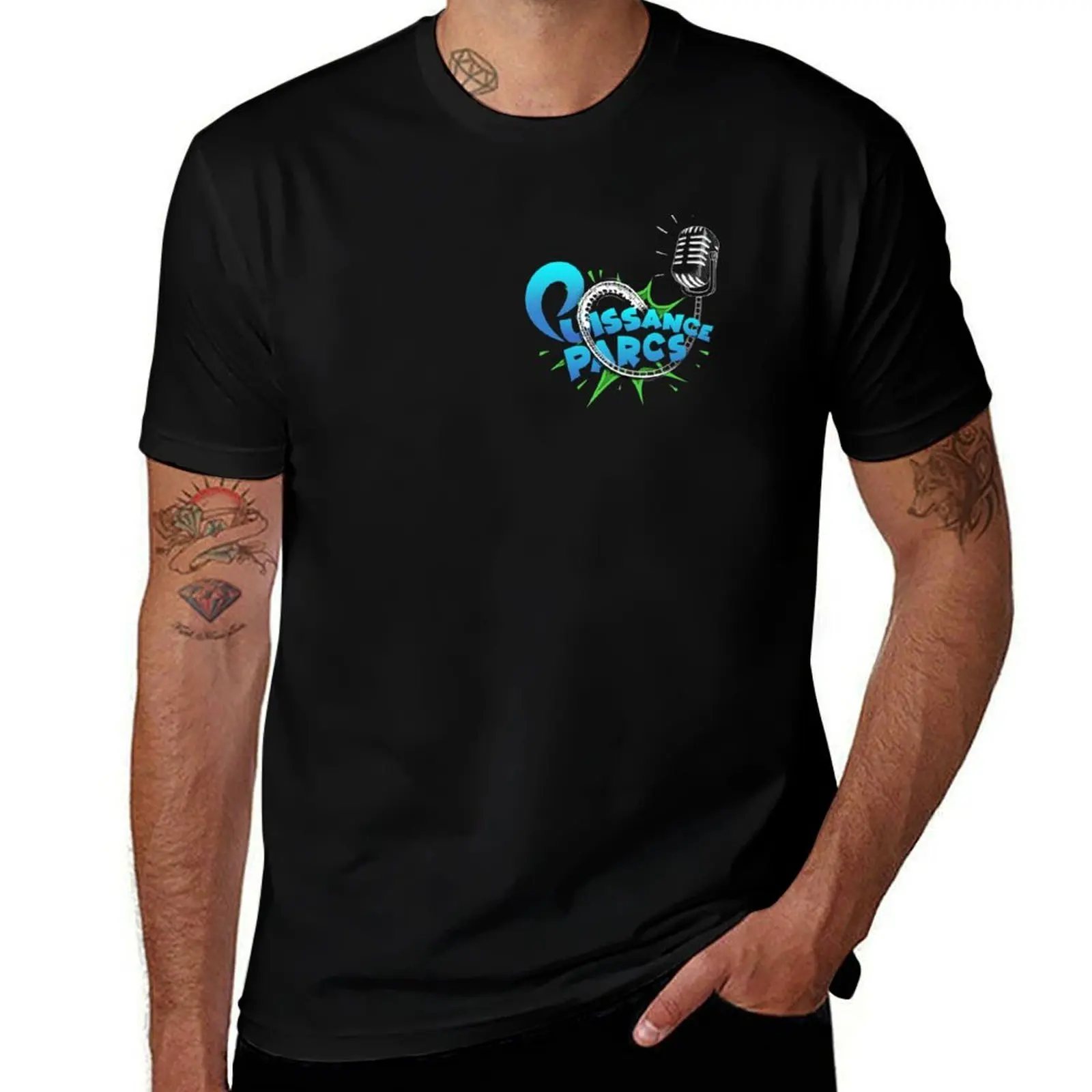NEW Power Parks Logo T-Shirt Performance Dry Fit T-Shirt