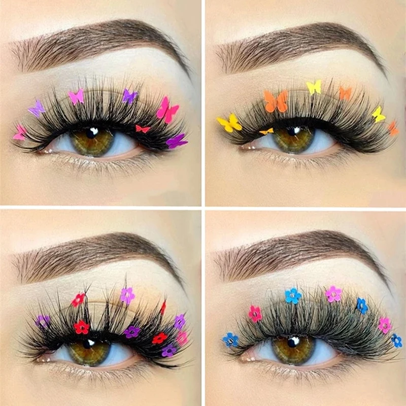 False Eyelash Extension Glitter Accessories Nail Art  Accessories High Quality Professional Beauty Health Korean Women Makeup