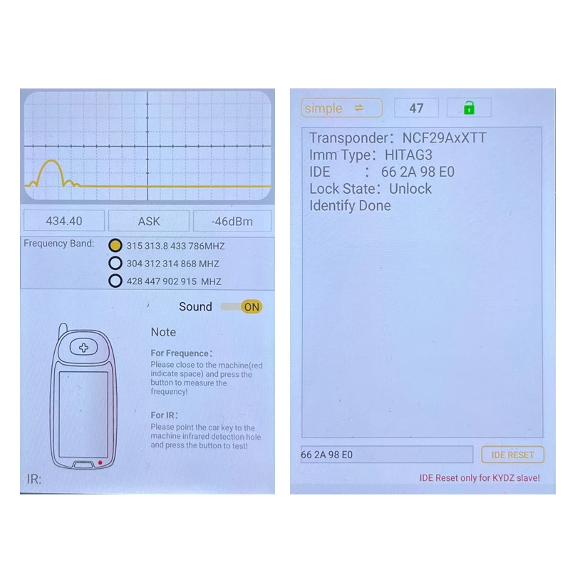 CN020248 codice 95440-CG060 per Hyundai Staria 2022 Smart Remote Key 5 pulsanti 433MHz 47 Chip Keyless Go