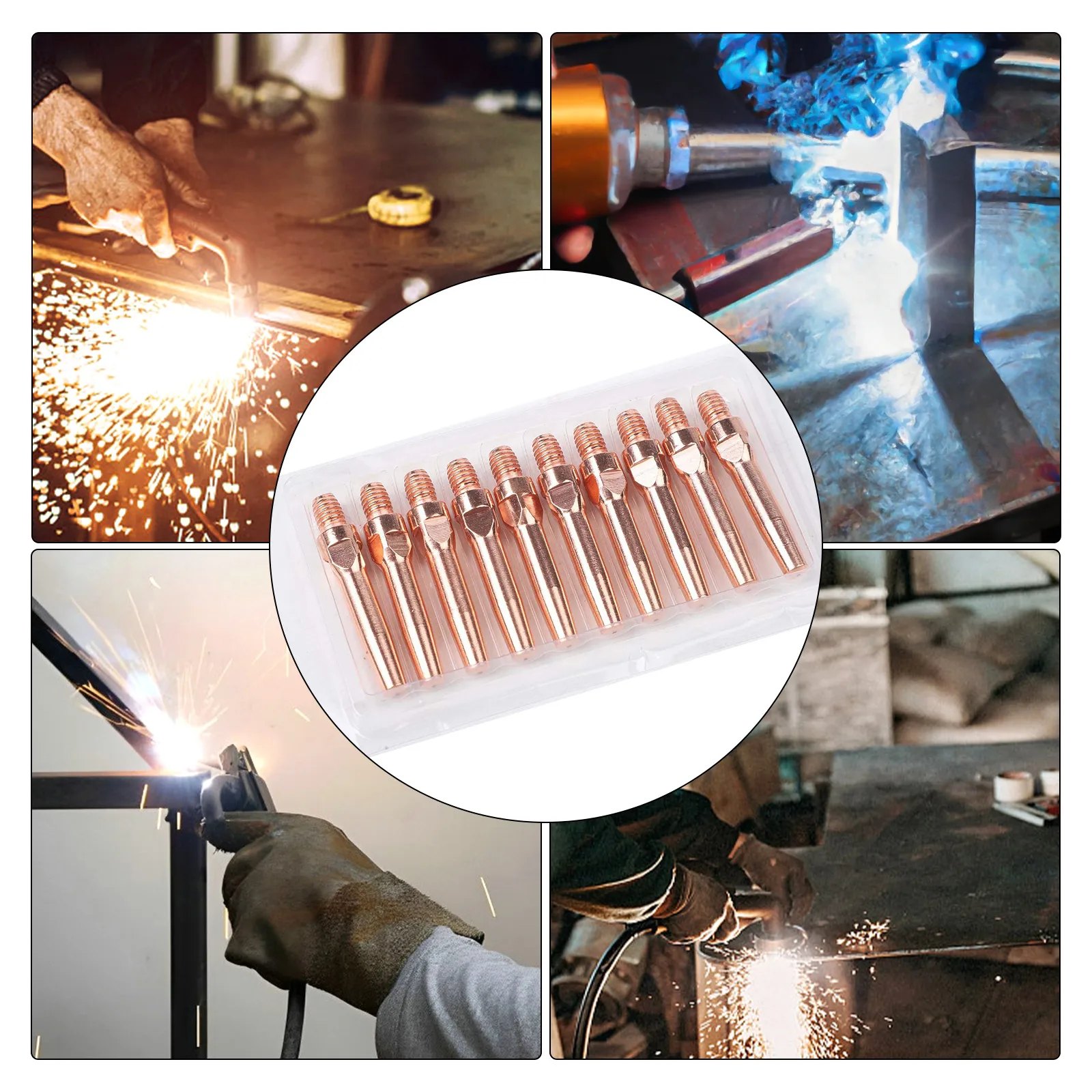 

Copper Tips Conductive Tips Clog-Free Performance Designed For Stability Finely Milled Copper High Performance