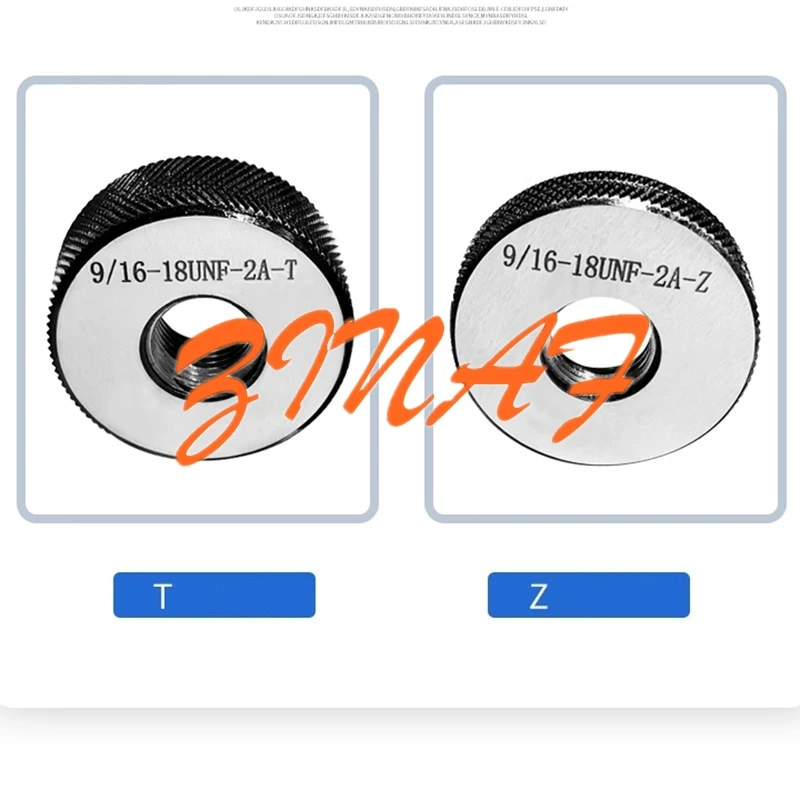 Imagem -05 - Calibre e Calibre do Plugue da Linha Ferramenta de Teste 2b 2a Não Vai Nenhum Calibre Unc Unf 11 16un 1618unc 8-11unc 8-18unf a 24