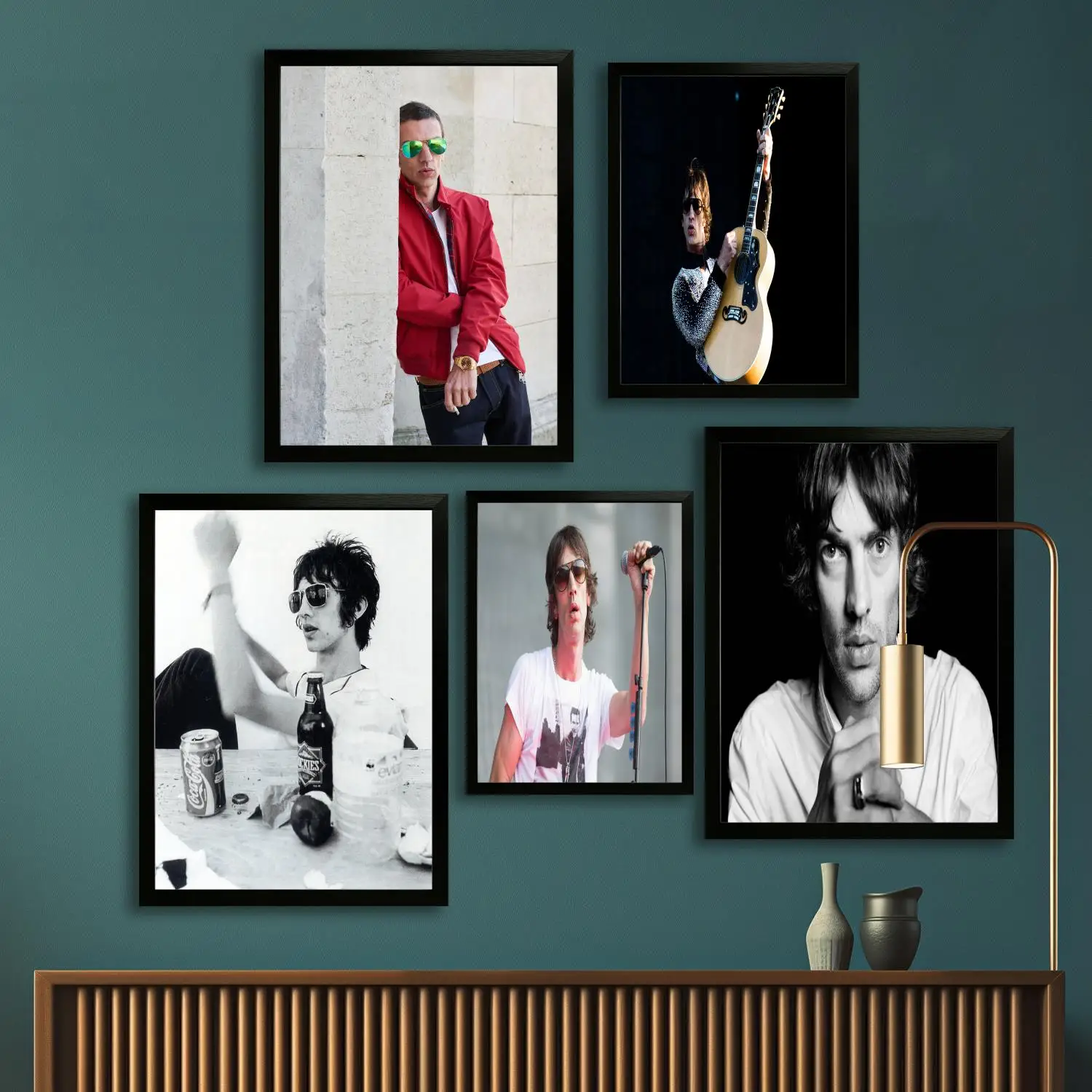 Richard Ashcroft Canvas Art Poster and Wall Art, Picture Print, Modern Family Bedroom Decor, Posters,Decorative painting