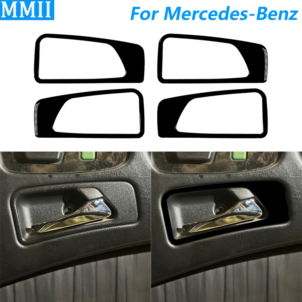 

Для Mercedes-Benz G-Class W463 G55 G500 2004-2012 Piano Black, внутренняя дверная ручка, переключатель, рамка, крышка панели, автомобильные аксессуары, наклейка