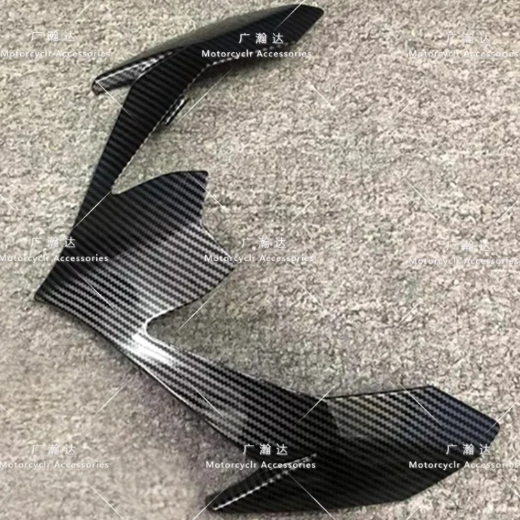 

Bright Black Front Upper Nose Headlight Fairing Carbon Fiber Fit For KAWASAKI Z900 2020 2021 2022 2023 2024 Fairing Replace Part