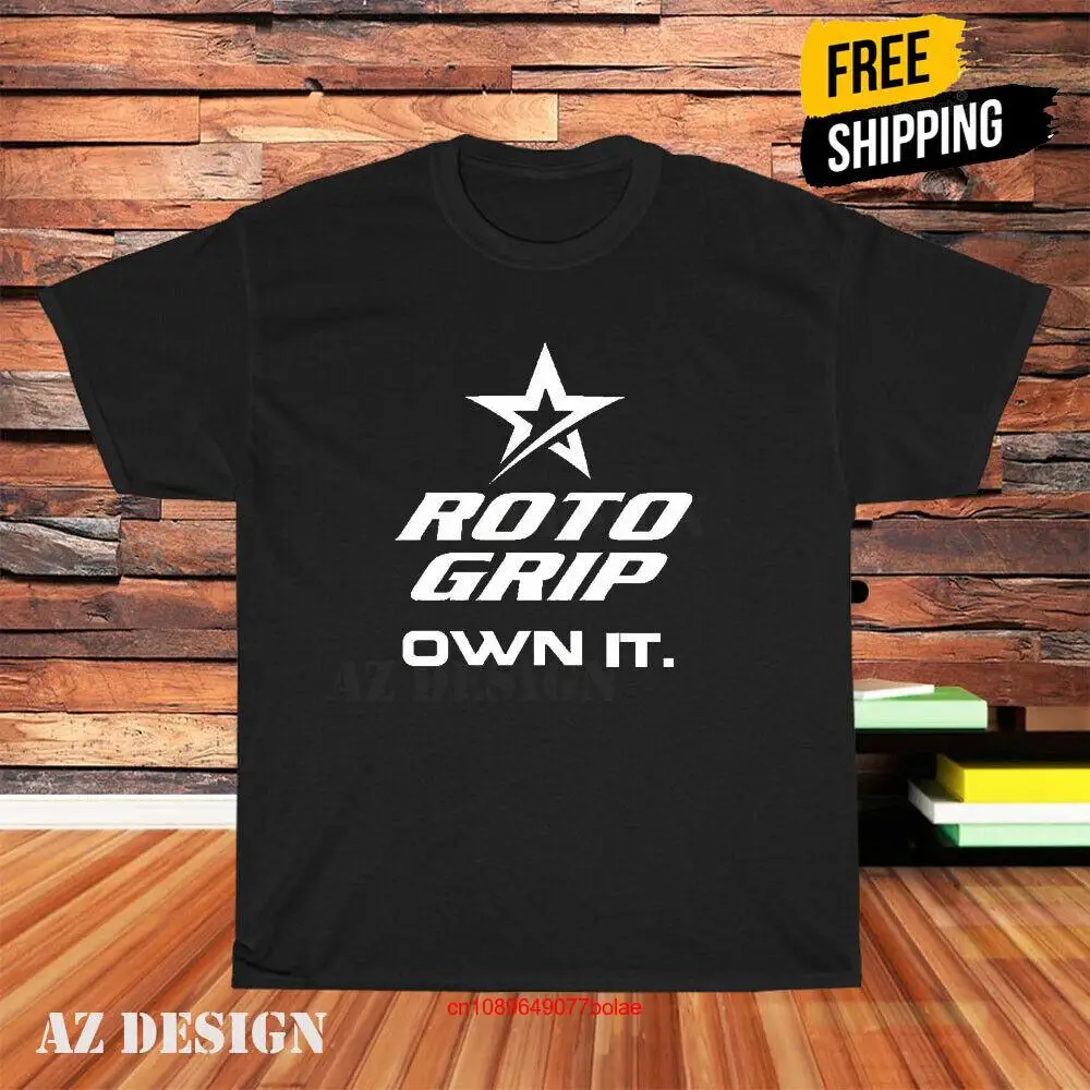 New Roto Grip Bowling Bowlers Logo Men\'s T Shirt USA Size S to 5XL long or short sleeves