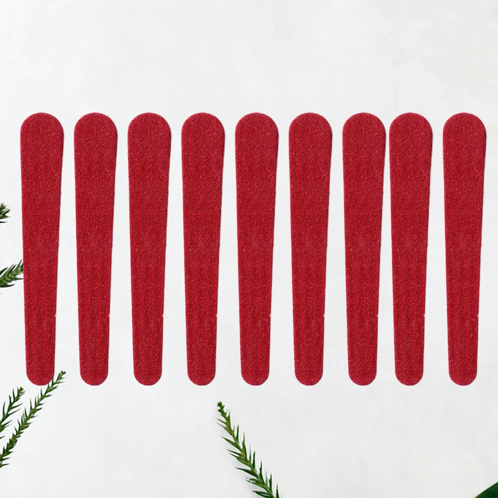 

100Pcs Nail Art Tool Set Wooden Polisher Buffers Sanding Blocks for Manicuring and Fingernail Removal Nail Sanding