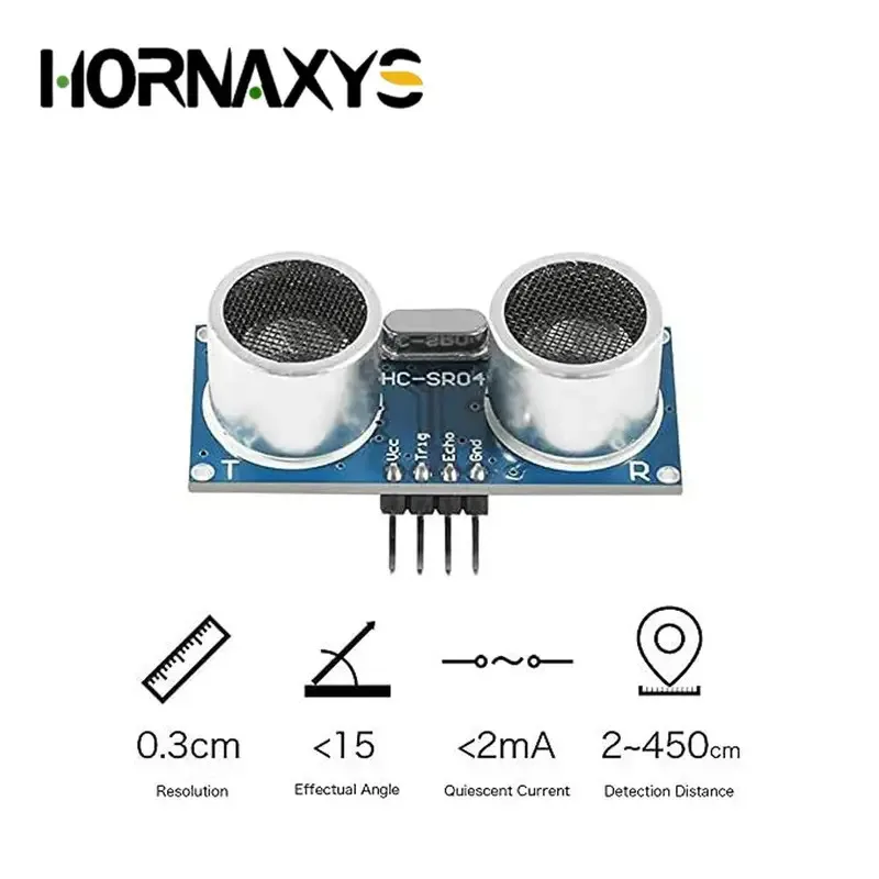 5/10PCS Ultrasonic sensor HC-SR04 HCSR04 to world Ultrasonic Wave Detector Ranging Module HC SR04  Distance Sensor For Arduino