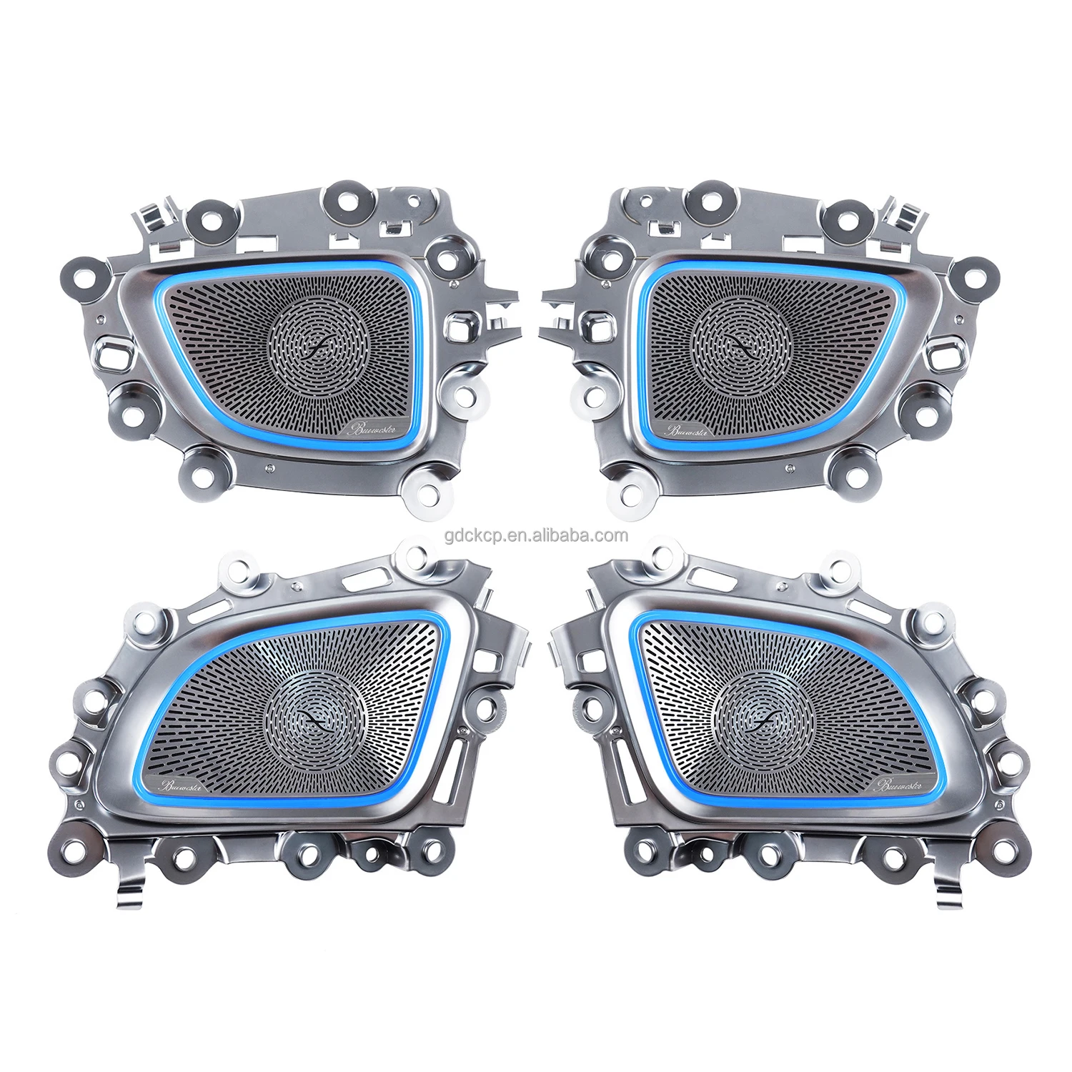 W206 64 Colors Ambient Light Interior Door Speaker Cover For Mercedes Benz C-Class 2022-2025 LED Horn Audio Trim Glow Cover