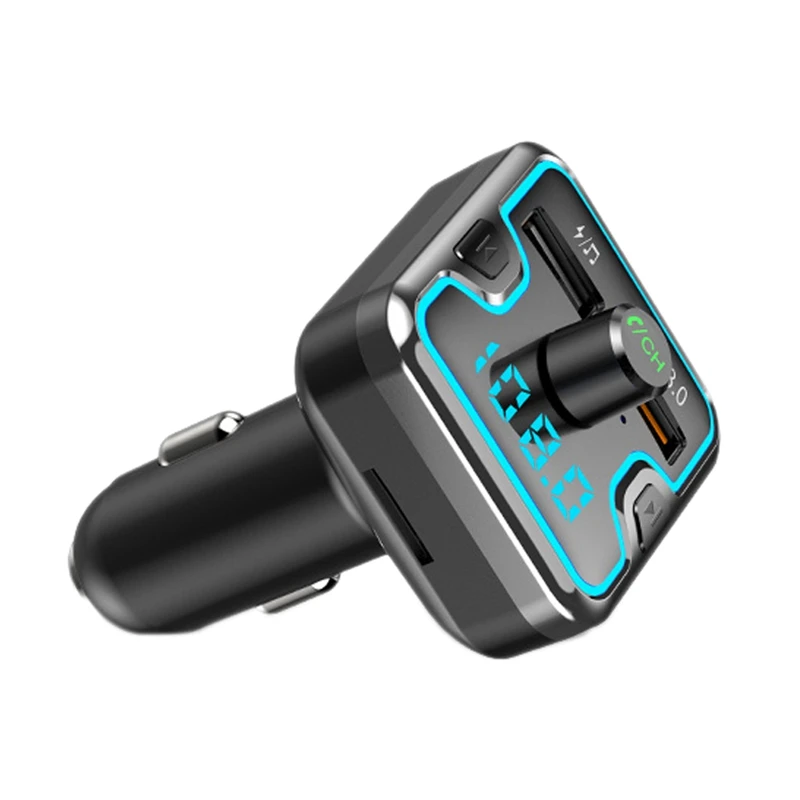 

Bluetooth Car Wireless Adapter FM Transmitter MP3 Radio Music Player Car Kit 2 USB Charger with Hands-Free