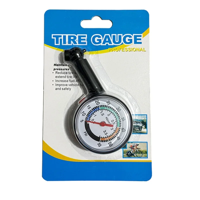 Car Tire Pressure Gauge Tyre Deflation Pointer Auto Tire Inflation Pressure Gauge Measurement High Precision Meter Detector