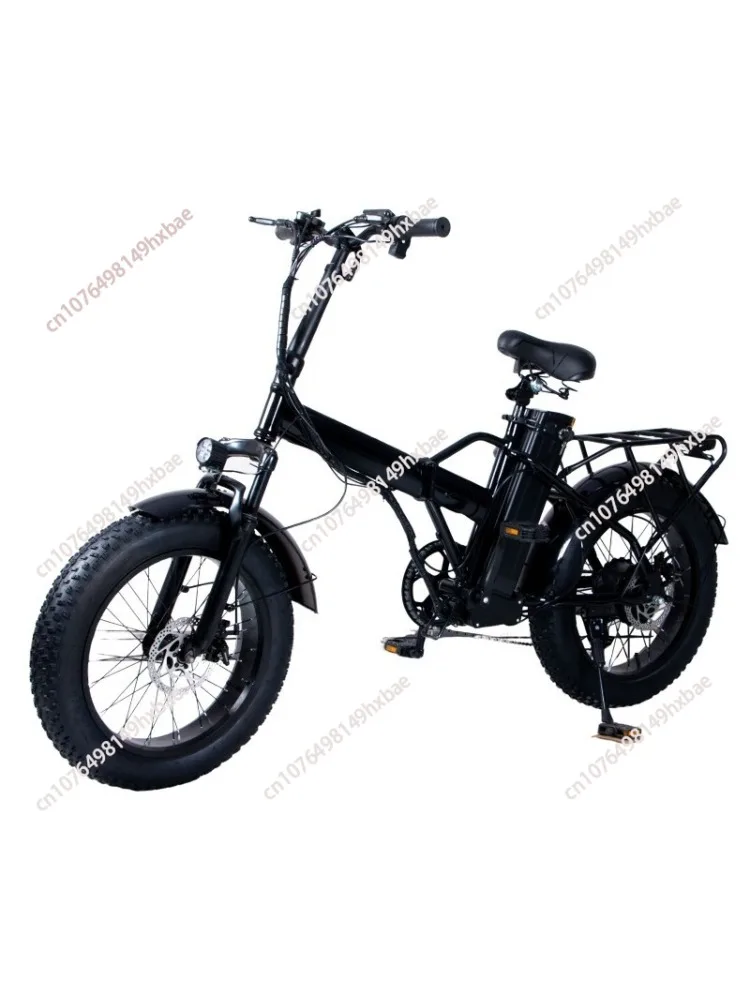 AliExpress NONE Snow takeaway folding portable scooter two-wheeled electric vehicle thickened electric bicycle