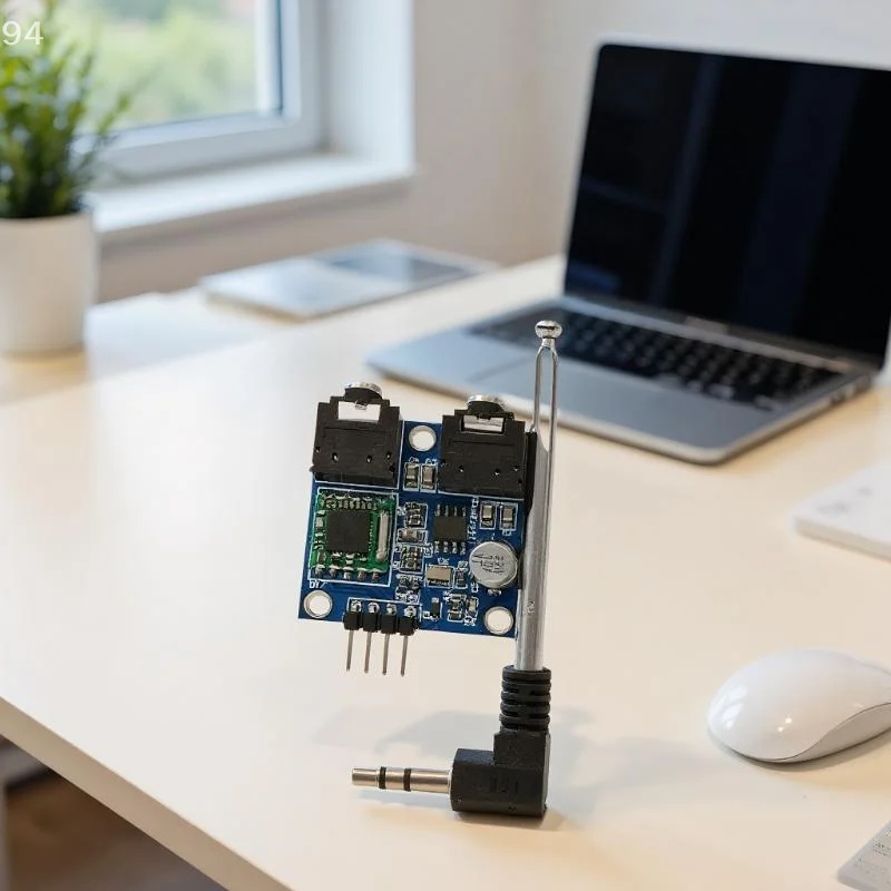 

Radio Station TEA5767 FM Stereo Radio Module For 76-108MHZ With Free Cable Antenna