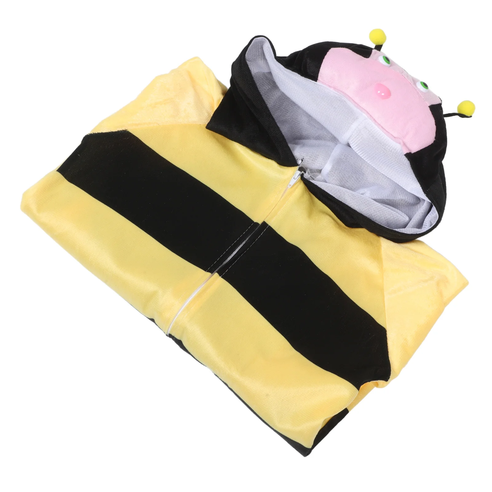 

Bee Cartoon Animal Romper Costume Soft Fabric Halloween Dress Up Party Performance Outfit Animal Costume Set