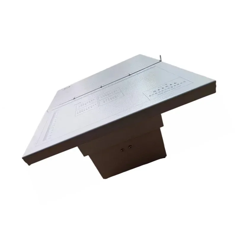 Desktop 3-hole punching and binding machine for archives and documents (thread-binding type)