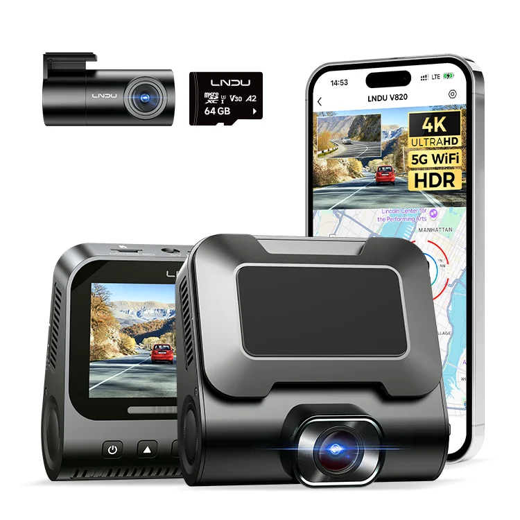 Starvis 2 Dual Lens BT ADAS Dashcam 4K 2-way HDR 5G Wifi GPS Front and Rear Night Vision Camera for Cars Black Box