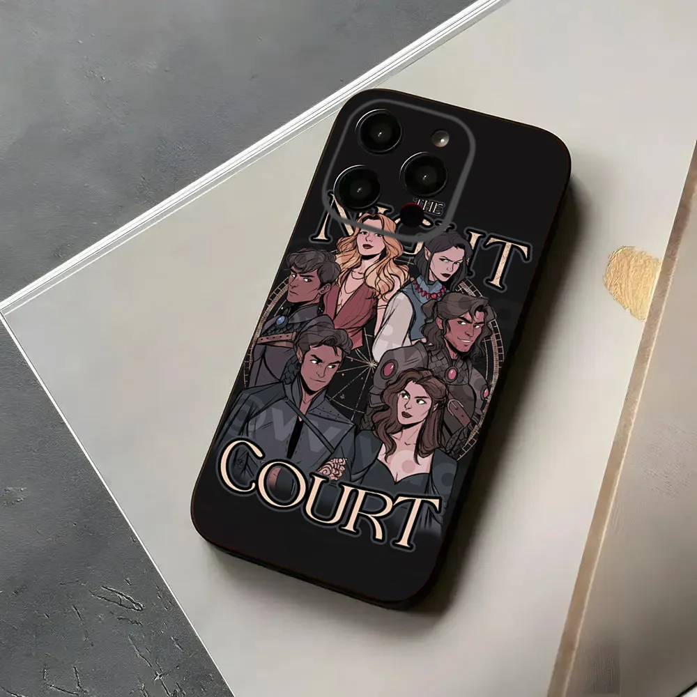 Acotar A Court Of Mist And Fury Phone Case For Iphone 15 11 13 14 Pro Max 7 8 Plus X Xr Xs Max Se2020 12mini Cover Case