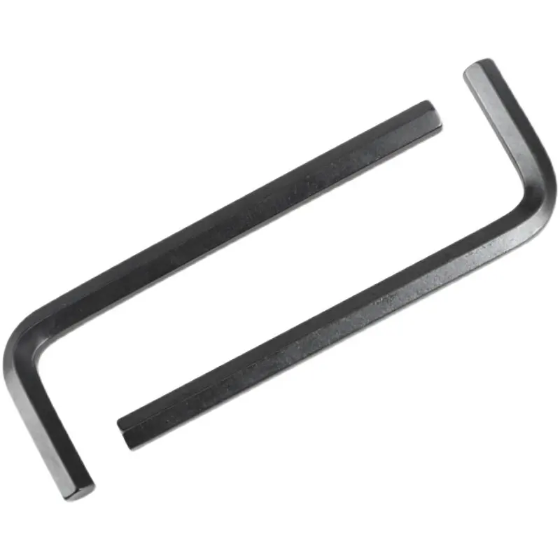Black/Nickel plated Allen Wrench L Shaped Hex Hexagon Key Allen Wrench 0.7/0.9/1.27/1.5/2/2.5/3/4/5/6/8/10/12/14/17mm