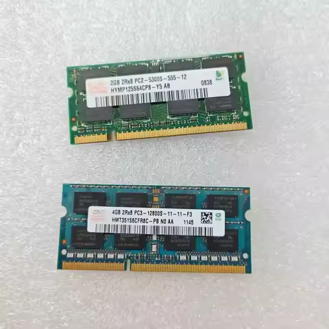 Laptop Ram DDR2 2GB 4GB 800MHz 667MHz DDR3 DDR3L 2GB 4GB 1066 1333 1600 1866MHz SODIMM 204pin Memory For Notebook