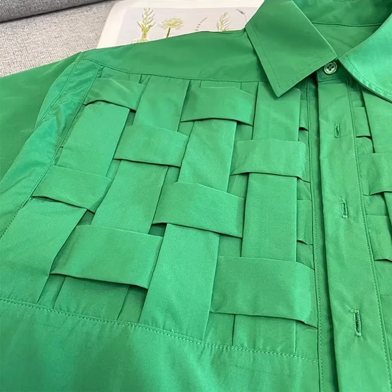 2025 Fashion Casual Short Sleeve Men's Button Up Shirts Social Trendy Solid Shirts High Quality Designer Luxury Daily Clothes