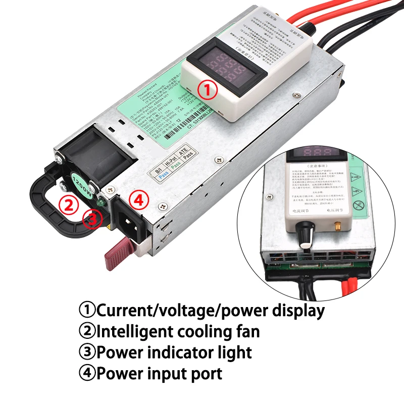 12V 100A Adjustable LiFePO4 Charger For 14.6V 100A 12.6V 100A Lithium iron phosphate/Lithium Ion /Lead Acid Battery 3-15V 3-100A