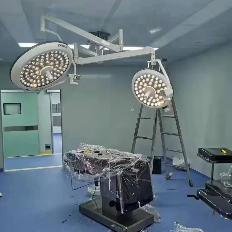 LED Shadowless Lamp for Hospital and Clinic Surgical Operating Light Ceiling Mounted Surgery Light Shadow-Free Medical Equipment
