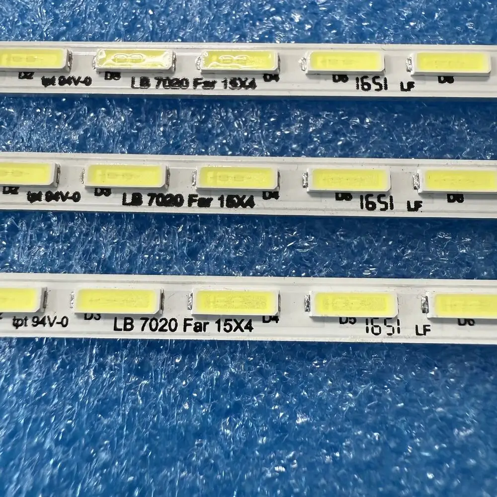 3pcs/set LED Strip For SONY XBR-75X850D KD-75XD8505 KD-75X8500D 73.75S08.D02-3-DX1 16801D LB_7020 60 LED D75QF58B S750QF58 V4