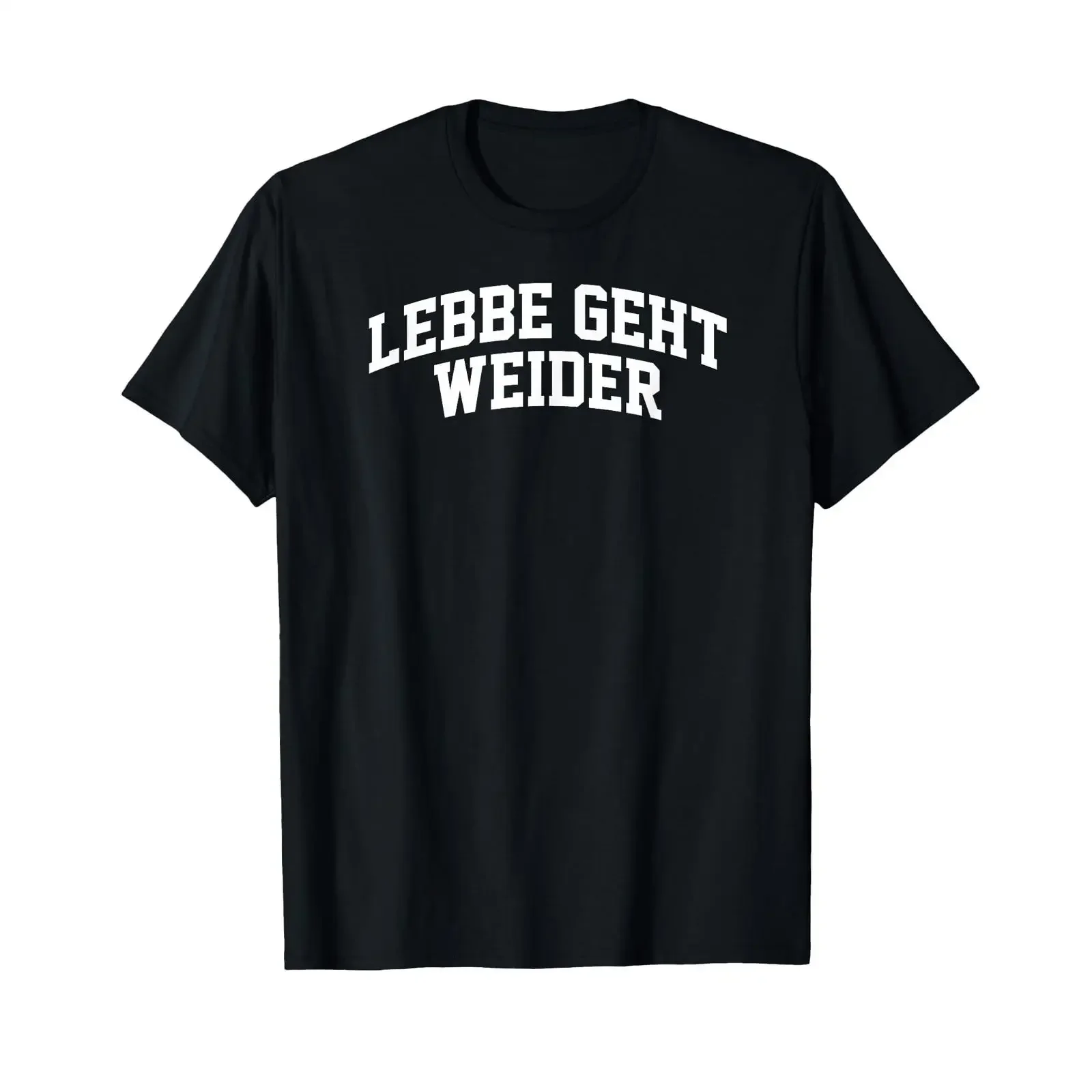 Camiseta Lebbe Goes Weider Frankfurt: Presente para Fãs, Vintage Lavada, Estilosa, Casual, Respirável, Streetwear, Top para Uso Diário