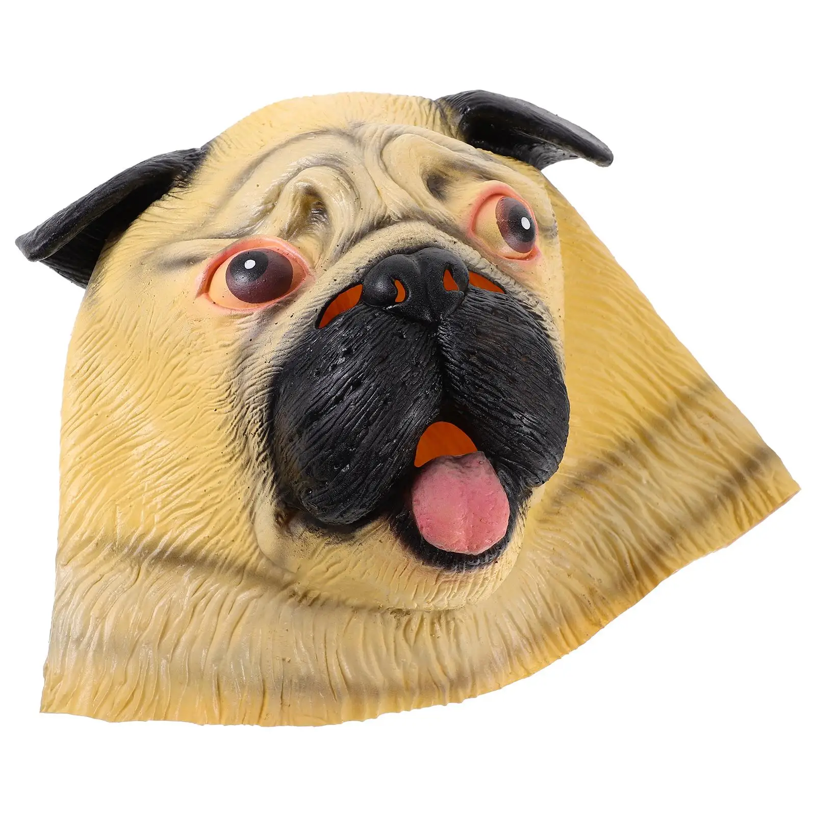 Masks Head Costume Dog Rubber Hoods Dog Props Halloween Props Halloween Gifts