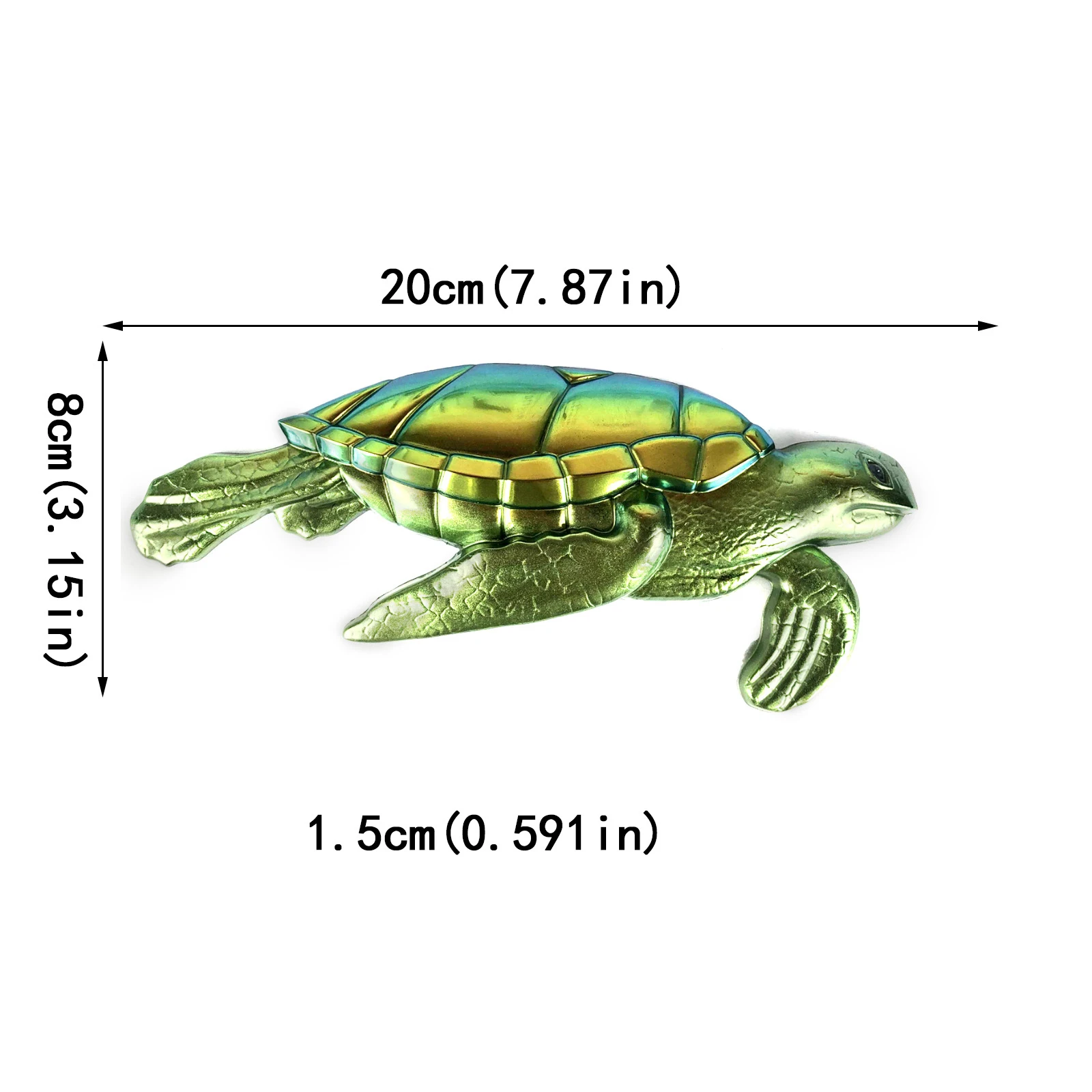 Sea Turtle Resin Molds Silicone Animal Epoxy Resin Mold Turtle Silicone Mold for Epoxy Resin Wall Desktop Cabinets Decor