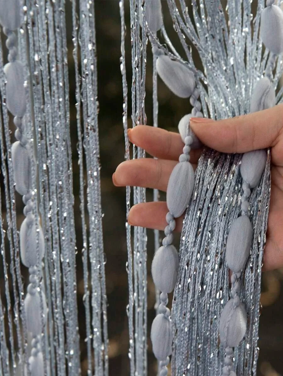 1pc Fashionable Curtain Door Curtain Beaded Thread Curtain Gifts Birthday Graduation wedding decoration  39in*79in