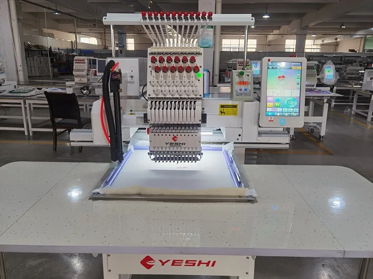 Yeshi Dahao A15 Computer Single Head Large-area Embroidery Machine for Cap/T-shirt/Finished Garments Embroidery