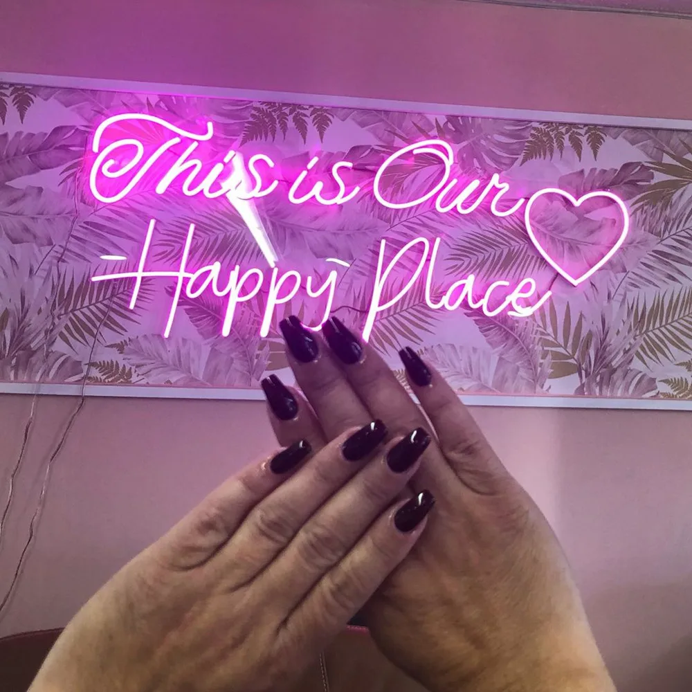 Personalized LED Neon Light Sign, Custom, Bar, Salon, Wall Art, DIY Wedding Name, Business Logo, Birthday Room Decor