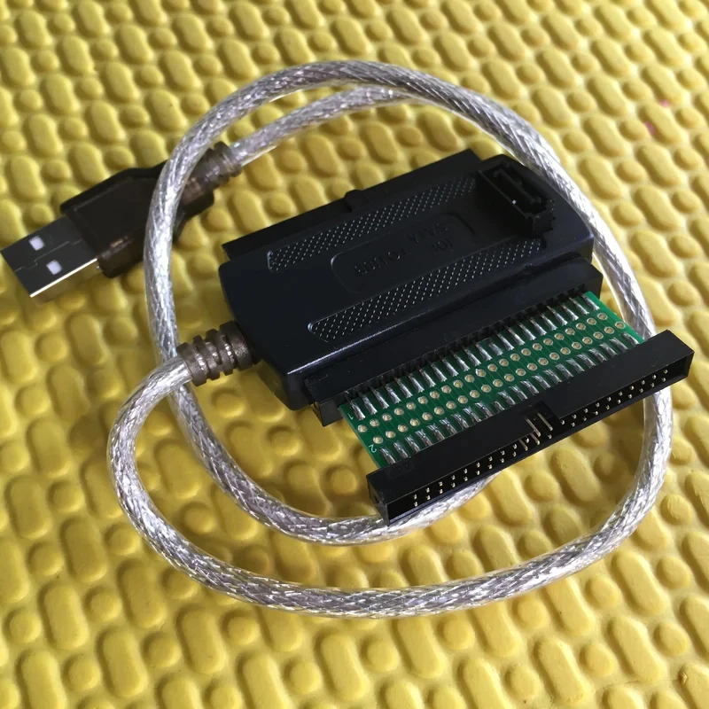 44- Electronic Disk To 40-Pin To Notebook Ide Parallel Port To USB Card Reader