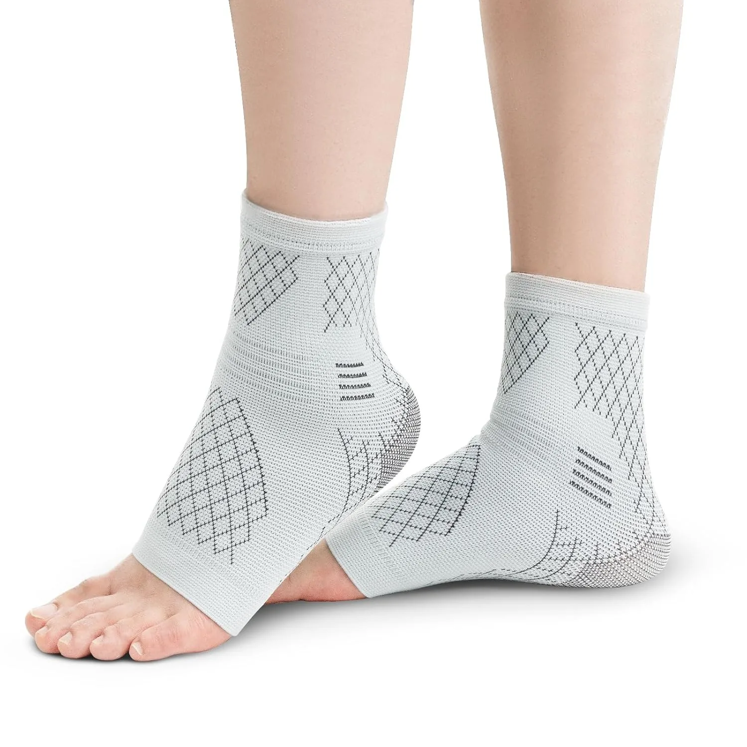 2pc Ankle Fixator, Elastic Compression Bracket, Used for Joint Support, Leg Support Strap, Ankle Correction, Unisex