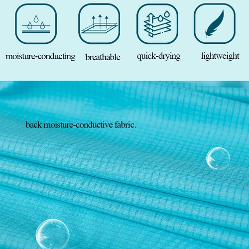 Imagen 2 del producto INBIKE-Camiseta de ciclismo para hombre, camisetas de manga corta para bicicleta, transpirable, con cremallera completa para montar con bolsillos