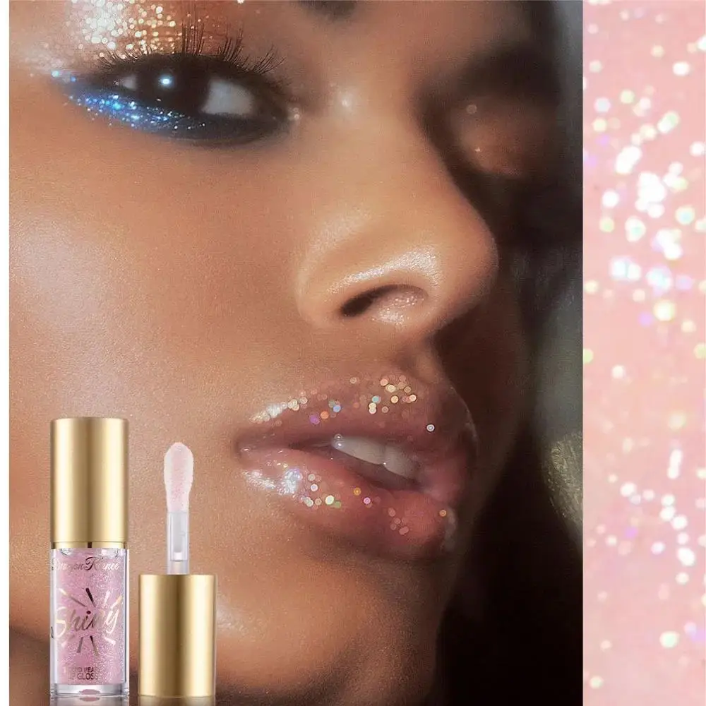 KBeauty パール リップ グロス セット きらめくグリッター保湿リップ オイル グレーズ スムーズ シャイニー ミラー リップ ケア