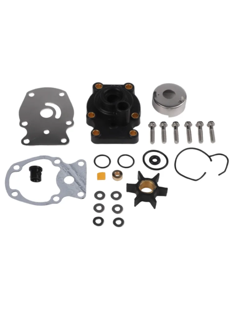 Reparação de impulsor, substituição da bomba de água do motor de popa, carcaça e juntas de instalação sem complicações, resiliência do ambiente marinho