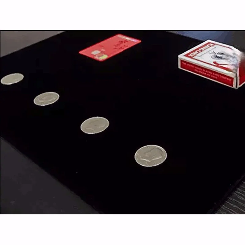 Secret Mat by Shawn Lee Magic Tricks Close Up Poker Deck Card Mat Accessories Gimmicks Illusions Props Magician Magia Mat Pad