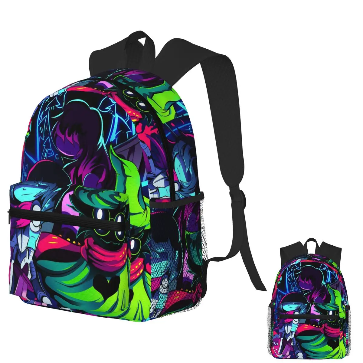 

Deltarune студенческий рюкзак для видеоигр, школьная сумка, походный дорожный рюкзак для мальчиков и девочек, модная сумка для книг, сумки на плечо